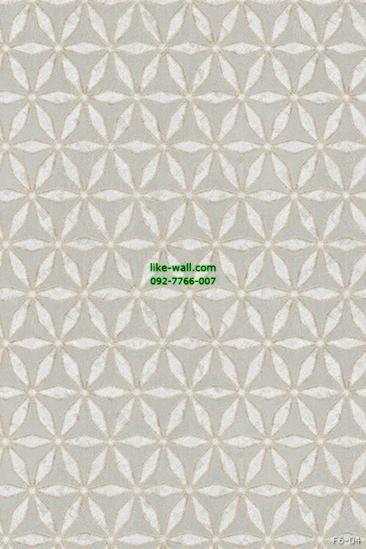 วอลเปเปอร์ลายดอกไม้ สีเทา