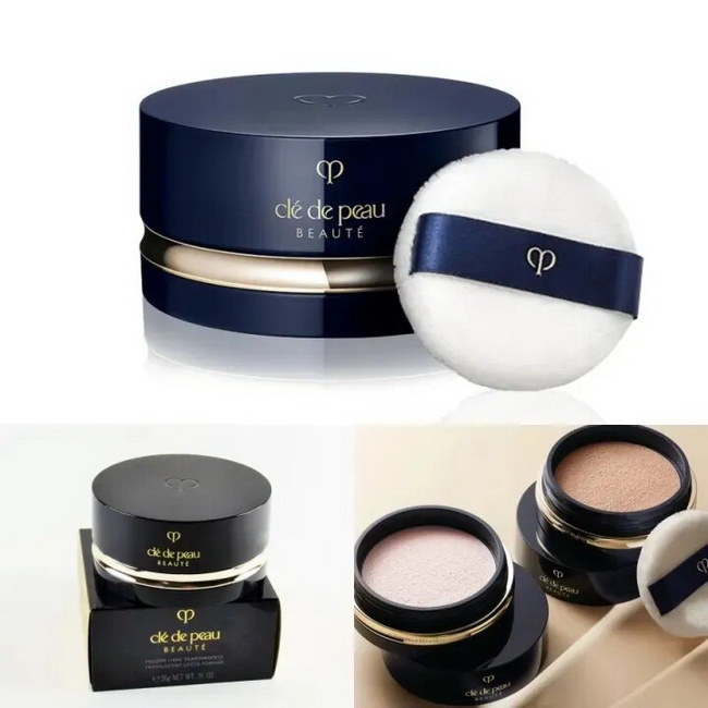 **ส่งฟรี EMS**Cle De Peau Beaute Translucent Loose Powder 26 g. แป้งฝุ่นเนื้อละเอียด บางเบา เนียนสนิทไปกับผิว ควบคุมความมัน ผิวไม่แห้งกร้าน พร้อมช่วยอำพรางริ้วรอย มอบผลลัพธ์ติดทนนาน ให้ผิวดูนวลเนียน สม่ำเสมอ ดูเป็นธรรมชาติ ป้องกันไม่ให้เครื่องสำอางลบเลือน