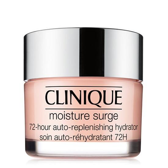 CLINIQUE Moisture Surge Extended Replenishing Hydrator 72H 200ml. /6.7oz มอยเจอร์สูตรใหม่ล่าสุด เป็นให้คุณได้มากกว่าแค่มอยส์เจอไรเซอร์!! ไม่เพียงเติมเต็มและล็อคความชุ่มชื้นได้ยาวนานกว่าเดิม แต่ยังช่วยกระตุ้นการสร้างความชุ่มชื้นให้ผิวจากภายใน ต