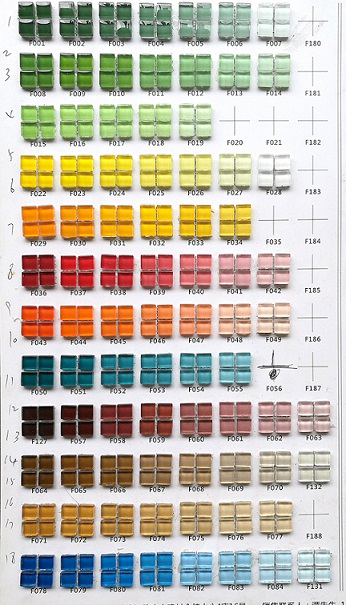 ชาร์ทสีกระเบื้อง 7