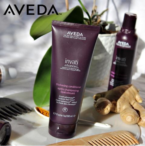 **พร้อมส่ง**Aveda Invati Advanced Thickening Conditioner 200 ml. ครีมนวดผม ช่วยให้เส้นผมดูหนาขึ้น ทั้งยังช่วยบำรุงและปกป้องเส้นผมจากการขาดร่วง บำรุงเส้นผมและหนังศีรษะ อย่างอ่อนโยน ใช้ได้ทุกวัน มีส่วนผสมของพืชธรรมชาติถึง 98% ให้เส้นผมแลดูหนาขึ้น ทั้งยังคืน