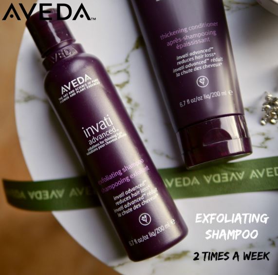 **พร้อมส่ง**Aveda Invati Advanced Exfoliating Shampoo 200 ml. แชมพูสูตรใหม่ ช่วยให้เส้นผมดูหนาขึ้น ทั้งยังช่วยบำรุงและปกป้องเส้นผมจากการขาดร่วง บำรุงเส้นผมและหนังศีรษะ อย่างอ่อนโยน ใช้ได้ทุกวัน มีส่วนผสมของพืชธรรมชาติถ