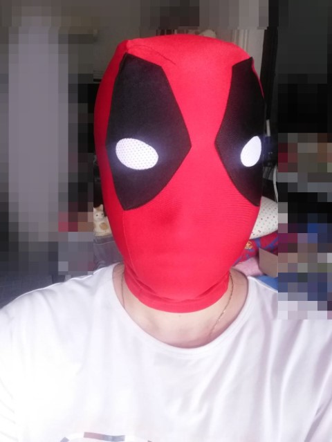 ++พร้อมส่ง++หน้ากากเดดพูลเด็ก หน้ากากผ้า Dead pool