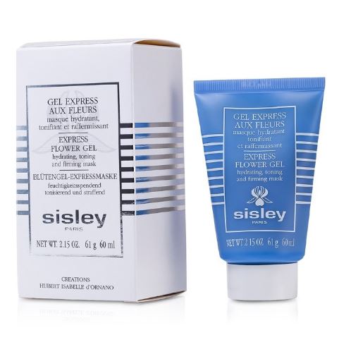 Sisley Express Flower Gel 60 ml. มาสก์เร่งด่วนเพื่อมอบความชุ่มชื่น นุ่มละมุน และเอิบอิ่มสู่ผิวหน้า เพียงใช้ 3 นาที เจลน้ำกลั่นจากพฤกษาสูตรเฉพาะเพื่อฟื้นบำรุงผิวที่มีภาวะขาดน้ำ มีริ้วรอยกร้าน รู้สึกอ่อนล้า ขาดประกายชีวิตชีวา 