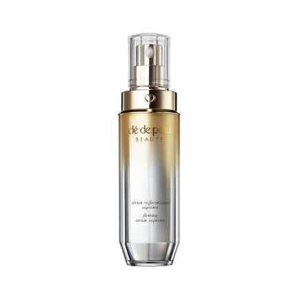 Cle de Peau Beaute Firming Serum Supreme 40 ml. เซรั่มนวัตกรรมความงามสุดล้ำ ช่วยฟื้นบำรุงให้ผิวแลดูอ่อนเยาว์ แน่นกระชับ หมดความกังวลใจกับปัญหาผิวหย่อนคล้อย เพราะนี่คือนิยามใหม่ของผิวที่รู้สึกได้ถึงความยืดหยุ่นดูกระชับ