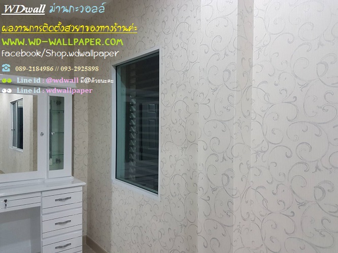ไอเดียตกแต่งบ้านสวย ด้วยวอลเปเปอร์ติดผนัง By wdwall 2