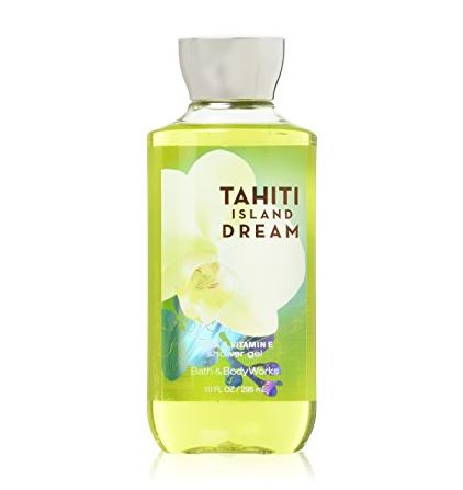 **พร้อมส่ง**Bath & Body Works Tahiti Island Dream Shea & Vitamin E Shower Gel 295ml. เจลอาบน้ำกลิ่นหอมติดกายนานตลอดวัน กลิ่นหอมเซ็กซี่ของกลิ่นมะพร้าว วนิลลา และกีวี่ให้ความรู้สึกผ่อนคลายเหมือนกำลังพักผ่อนอยู่บนเกาะเลยคะ