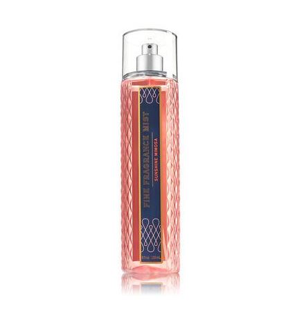 Bath & Body Works Sunshine Mimosa Fine Fragrance Mist 236 ml. สเปร์ยน้ำหอมที่ให้กลิ่นติดกายตลอดวัน กลิ่นหอมลูกพีชสีเหลือง และลูกแพร์ ผสมกลิ่นดอกฟรีเซียหอมๆ ให้สดชื่นเหมือนแดดยามเช้า