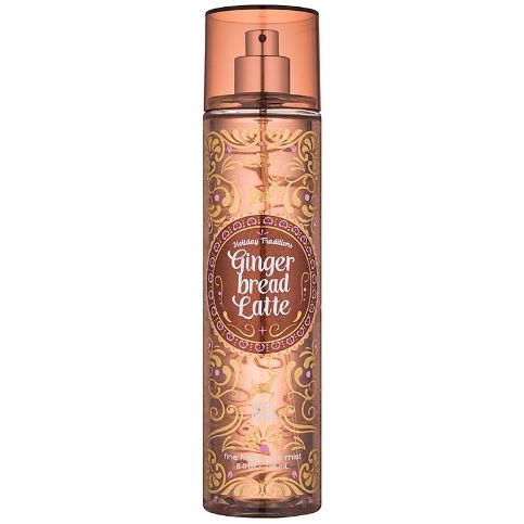 Bath & Body Works Gingerbread Latte Fine Fragrance Mist 236 ml. สเปร์ยน้ำหอมที่ให้กลิ่นติดกายตลอดวัน แนวกลิ่นคุ้กกี้วนิลลาหอมหวาน หรูหรา เซ็กซี่ เย้ายวนชวนหลงใหล แฝงไปด้วยความสนุกสนาน ร่าเริง ด้วยกลิ่นหอมจากวานิลลา แพร์ บราวน์ชูการ์ และวิป