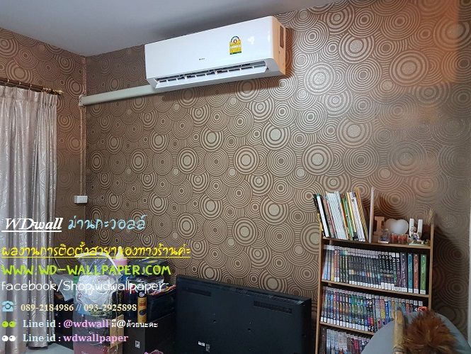 ไอเดียตกแต่งบ้านสวย ด้วยวอลเปเปอร์ติดผนัง By wdwall 2