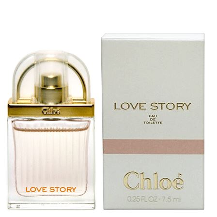 Chloe Love Story Eau De Toilette ขนาดทดลอง 7.5 ml. น้ำหอมสำหรับผู้หญิง น้ำหอมสำหรับผู้หญิง มอบกลิ่นหอมหวานละมุนละไมและอ่อนโยน เสมือนความรักโรแมนติกที่ตราตรึงในใจ ดุจกุญแจแห่งรัก ณ สะพานปงเดซาร์ โทนกลิ่น Citus + White Floral มอบกลิ่นหอมหวานละมุ