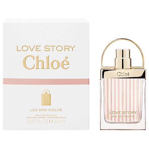 Chloe Love Story Eau De Toilette ขนาดทดลอง 20 ml. น้ำหอมสำหรับผู้หญิง น้ำหอมสำหรับผู้หญิง มอบกลิ่นหอมหวานละมุนละไมและอ่อนโยน เสมือนความรักโรแมนติกที่ตราตรึงในใจ ดุจกุญแจแห่งรัก ณ สะพานปงเดซาร์ โทนกลิ่น Citus + White Floral มอบกลิ่นหอมหวานละมุ