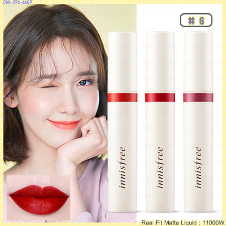 ( 6 ) Real Fit Matte Liquid