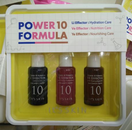 **พร้อมส่ง**It's Skin Power 10 Formula Kit 3 items เซ็ตรวมเซรั่มเข้มข้น 3 สูตรยอดนิยมขนาดมินิจาก It's skin ค่ะ น่าใช้มากๆ