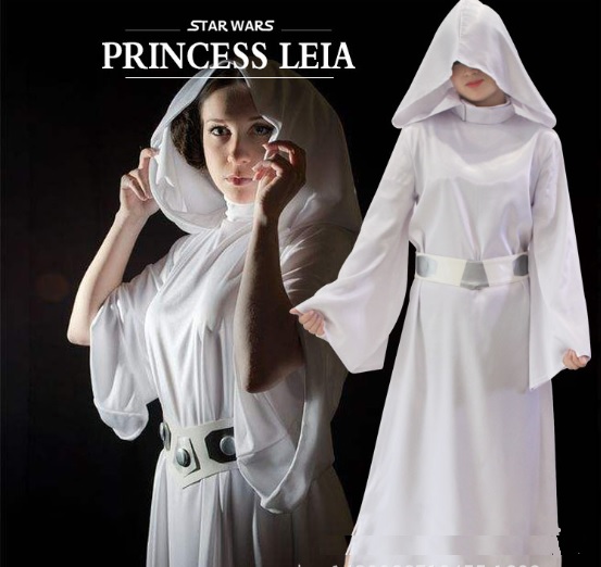 ++พร้อมส่ง++ชุดเจ้าหญิงเลอา princess leia สตาร์วอร์ส Star Wars