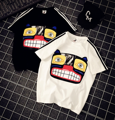 เสื้อแฟชั่น เสื้อยืดแขนสั้น เสื้อผ้ายืดเกาหลี