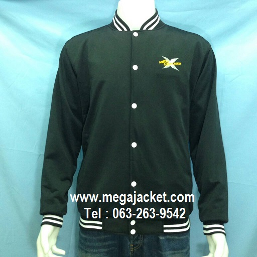 ตัวอย่างงานตัดเสื้อแจ็คเก็ตพร้อมปัก คอนเสิร์ต The Next  093-632-6441 เสื้อเบสบอลสีดำ