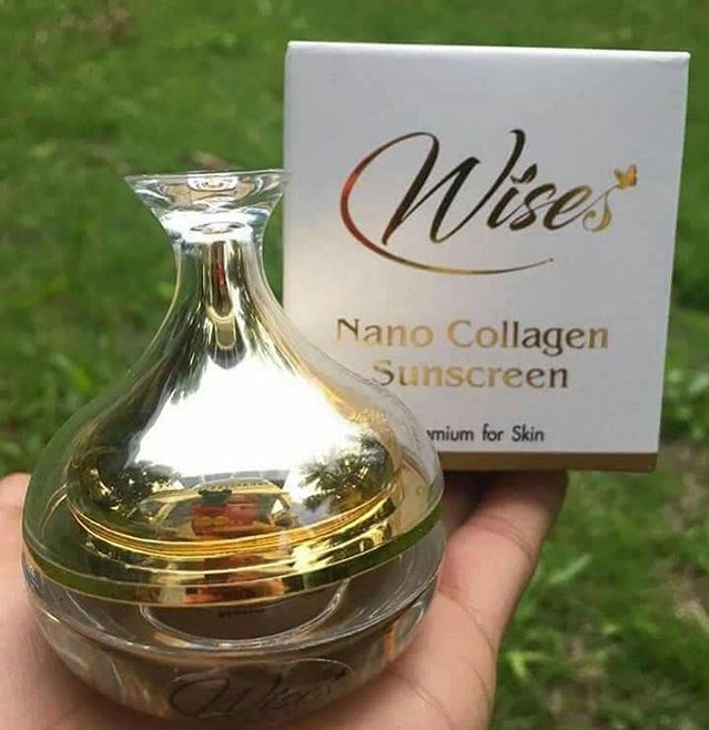 Wise Nano collagen SPF50PA+++ ครีมกันแดด