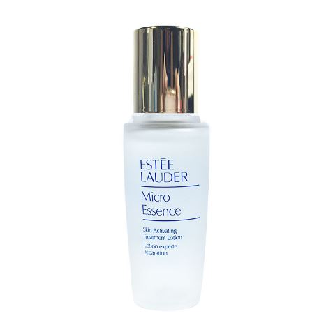 ESTEE LAUDER Micro Essence Skin Activating Treatment Lotion ขนาดทดลอง 15 ml. ใหม่ล่าสุดสัมผัสอานุภาพอณูละเอียดผิวสวยใสเปล่งประกาย ปลุกให้ผิวดูเปล่งประกาย แลดูอ่อนเยาว์ เผยความเปล่งประกาย