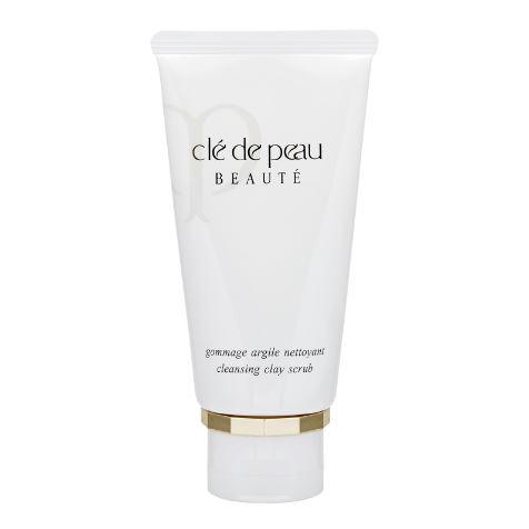 Cle de Peau Beaute Cleansing Clay Scrub 70 ml. สครับทำความสะอาดผิวหน้า สูตรโคลนอุดมไปด้วยแร่ธาตุความงาม และเม็ดบีดส์อันอ่อนโยนที่แนบสัมผัสไปกับผิวอย่างทั่วถึง อ่อนโยนต่อผิว ไม่บาดผิว ทำความสะอาดผิวได้อย่างล้ำลึก ขจัดสิ่งสกปรกที่อุดตันรูขุมขน เ