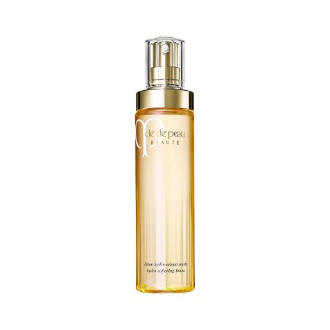Cle de Peau Beaute Hydro-Softening Lotion 170 ml. โลชั่นที่รวมคุณประโยชน์หลากหลายเอาไว้เพื่อปกป้องผิวจากความแห้งกร้าน และผสานด้วยทรีตเมนต์ที่จะเพิ่มความชุ่มชื้นให้กับผิวเป็นอย่างดีซึ่งจะช่วยกระตุ้นให้ผิวกระจ่างใส มีชีวิตชีวา มอบคุณประโยชน์เพื่