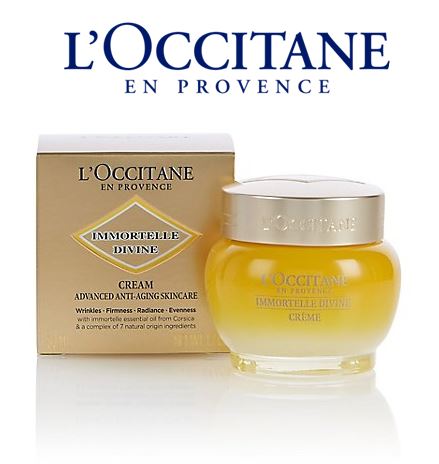 L'OCCITANE Immortelle Divine Cream 50ml. ครีมแห่งความมหัศจรรย์ ผลิตภัณฑ์ที่ขายดีที่สุดของ L'Occitane ช่วยต่อต้านความร่วงโรยจากธรรมชาติเพื่อต่อสู้กับริ้วรอยและจุดด่างดำ เผยให้เห็นถึงความเรียบเนียนขึ้น อวบอิ่มขึ้นเพื่อผิวที่ดูสุขภาพดี