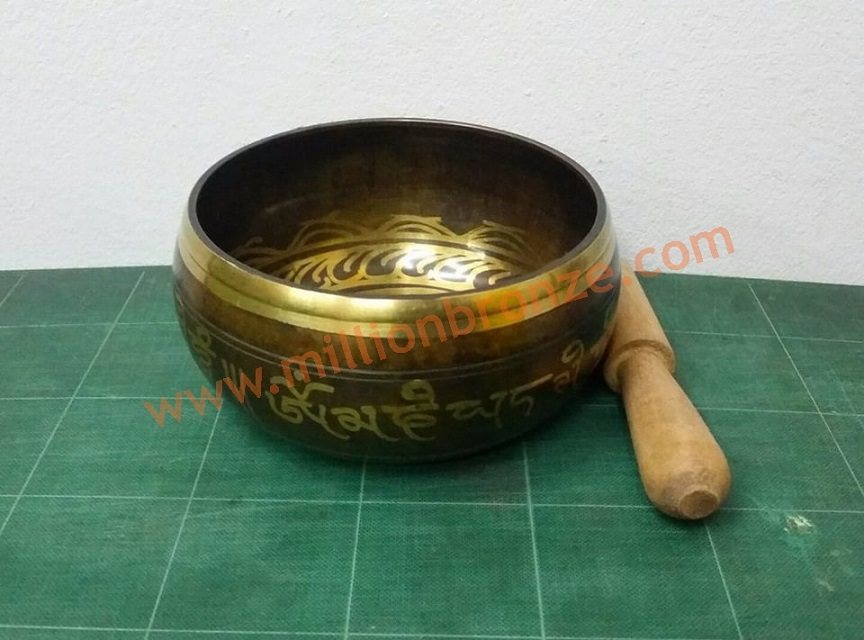 S006 ขันทิเบต13cm (ขันสวดมนต์ทิเบต) Tibetan Singing Bowl