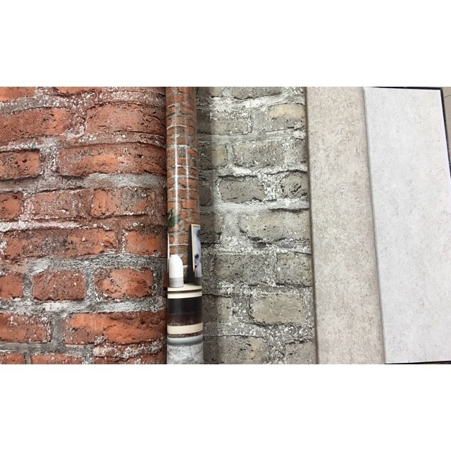 wallอิฐ หินไม้2 ยาว10ม. กว้าง53ซม ม้วน5ตรมld