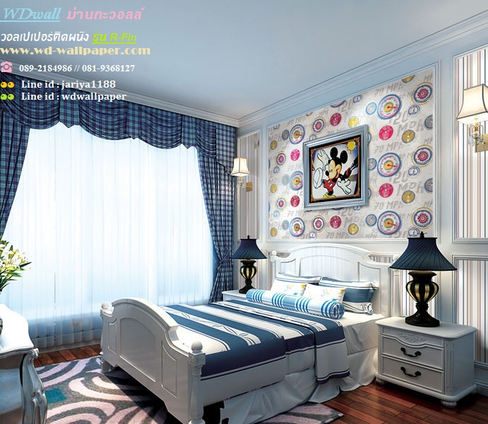 แต่งผนังบ้านให้สวย ด้วยวอลเปเปอร์ติดผนัง หลากหลายสไตล์ By wdwall2