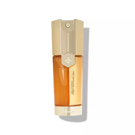 GUERLAIN Abeille Royale Double R Renew & Repair Serum - Double Expert Firmness + Radiance 30ml. เซรั่มเพื่อการฟื้นฟูบำรุงผิวให้ผิวดูเรียบเนียน พร้อมผิวยกกระชับและการปรับโครงสร้างผิวได้ลึกถึงภายในผิวแลดูอ่อนเยาว์ และได้รูปมากยิ่งขึ้น ที่นำค