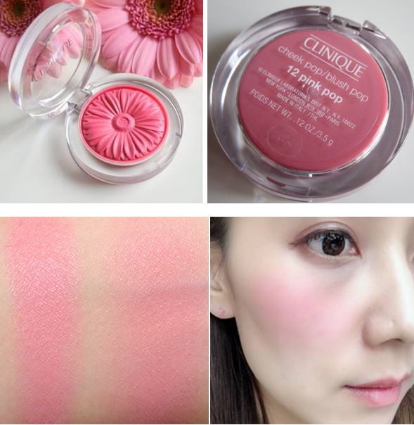 CLINIQUE Cheek Pop Blush Pop ขนาดปกติ 3.5 g. #12 pink pop สีชมพูธรรมชาติ บลัชเนื้อฝุ่นเนื้อเนียนละเอียดบางเบา เนียนเรียบเมื่อสัมผัส เผยลุคสดใส ดูสุขภาพดีแบบมีเลือดฝาด ให้สีสว่างสดใสเป็นธรรมชาติและหากต้องการลุคที่ดูชุ่มฉ่ำขึ้น