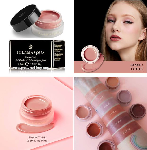 **พร้อมส่ง**ILLAMASQUA Colour Veil Gel Blusher 4.5ml. #TONIC โทนสีพีช บลัชออนเนื้อเจลสูตรใหม่ ที่มีพิกเมนต์เข้มข้น เป็นการรวมตัวกันของบลัชเนื้อฝุ่นพิกเมนต์แน่นยอดฮิต รวมเข้ากับ Hydra Veil ไพรเมอร์เนื้อเจลสินค้าขายดีอันดับ 1 ของทางแบรนด์ ให้ผลลัพ