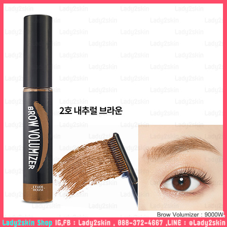 ( 2 Natural Brown ) Brow Volumizer