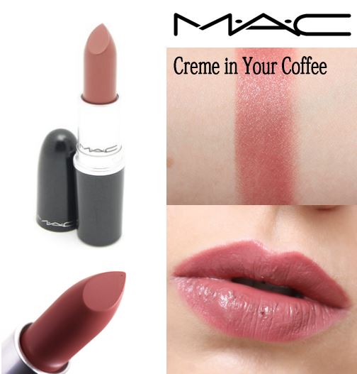 MAC Cremesheen Lipstick #Creme in Your Coffee ลิปเนื้อครีมสีชมพูอมน้ำตาล สัมผัสนุ่มลื่น มีส่วนผสมของมอยเจอไรเซอร์ช่วยเพิ่มความชุ่มชื่นให้กับริมฝีปากคุณ พร้อมอณูมุกเล็กๆ ช่วยเพิ่มเสน่ห์ให้ริมฝีปากดูเซ็กซี่เย้ายวนใจยิ่งขึ้น สร้างสีส