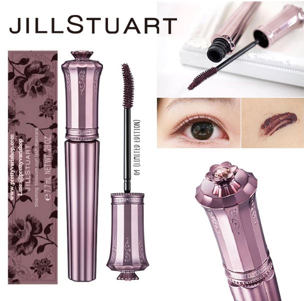 **พร้อมส่ง**Jill Stuart Blooming Blossom Curl Lash Mascara 7.7mL - 04 Pink Bordeaux Limited Edition มาสคาร่าสีลิมิเต็ด อิดิชั่น โทนสีชมพูเข้ม ปัดแล้วจะทำให้ขนตาเป็นสีชมพูน่ารักๆ ยิ่งแต่งคู่กับเปลือกตาโทนชมพูจะสวยน่ารักมากๆ รุ่นนี้เน้นความงามงอนของขนตาเป็น