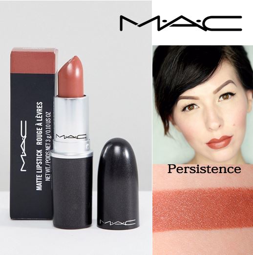 MAC Matte Lipstick #Persistence ลิปสติกแบบเนื้อแมท เม็ดสีสวยคมชัด เนื้อแน่นเนียนนุ่ม ละเอียดทาง่ายไม่เป็นคราบมอบสีสันติดทนนาน สร้างสีสันให้เรียวปากดูมีชีวิตชีวาน่ามองและน่าสัมผัสริมฝีปากดูสวยอวบอิ่มอย่างเป็นธรรมชาติ