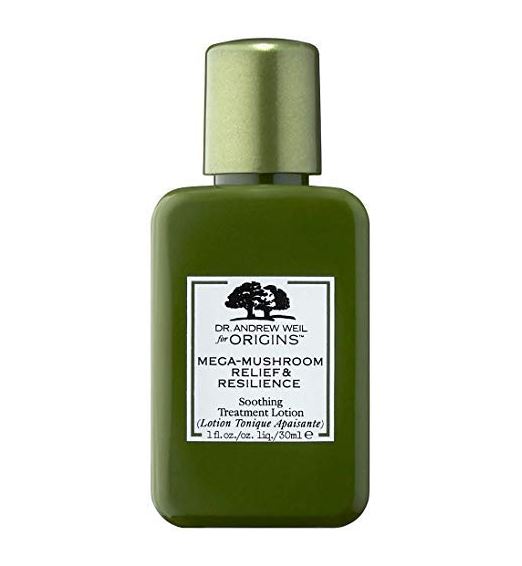 **พร้อมส่ง**Origins Dr.Andrew Weil for Origins Mega Mushroom Relief & Resilience Soothing Treatment Lotion ขนาดทดลอง 30ml. ทรีทเมนต์โลชั่นขายดีอันดับ 1 บำรุงผิวแลดูสุขภาพดี สูตรใหม่ปราศจากแอลกอฮอล์ ช่วยฟื้นคืนความชุ่มชื้นและปลอบประโลมผิวให้ผ่อนคลาย ด้