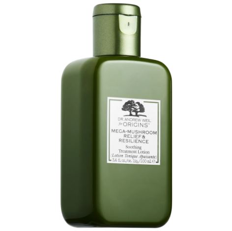 **พร้อมส่ง**Origins Dr.Andrew Weil for Origins Mega Mushroom Relief & Resilience Soothing Treatment Lotion ขนาดทดลอง 100ml. ทรีทเมนต์โลชั่นขายดีอันดับ 1 บำรุงผิวแลดูสุขภาพดี สูตรใหม่ปราศจากแอลกอฮอล์ ช่วยฟื้นคืนความชุ่มชื้นและปลอบประโลมผิวให้ผ่อนคลาย ด
