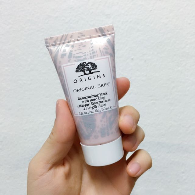 **พร้อมส่ง**Origins Original Skin Retexturizing Mask with Rose Clay ขนาดทดลอง 30ml. มาส์กดินสีชมพูเนื้อสครับขัดผิวเรียบเนียน มีเนื้อสครับในตัว ผลัดเซลล์ผิว ขจัดสิ่งอุดตันได้อย่างหมดจด พร้อมคืนความเปล่งประกายให้ผิวดูกระจ่างสดใส ด้วยพลังแห่ง Rose Clay จากเม