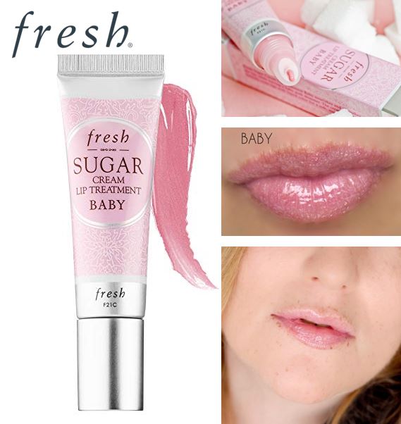 **พร้อมส่ง**Fresh Sugar Cream Lip Treatment Baby 10 ml. ลิปเนื้อคุชชั่นที่มอบความชุ่มชื้นและบำรุงริมฝีปากให้เรียบเนียน อ่อนนุ่ม เติมเต็มริมฝีปากอวบอิ่มให้แวววาวโดดเด่นด้วยสีชมพูอ่อนประกายชิมเมอร์