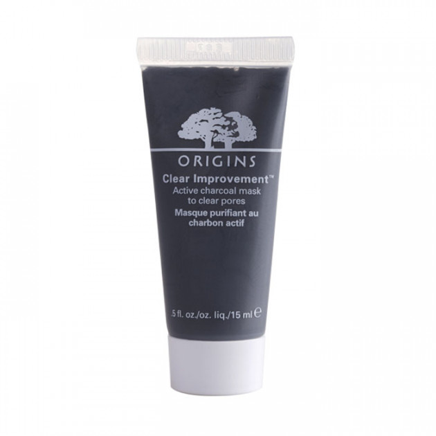 **พร้อมส่ง**Origins Clear Improvement Active Charcoal Mask ขนาดทดลอง 15ml. มาส์กถ่านที่ช่วยลดการอุดตันของรูขุมขนและช่วยลดความมันบนใบหน้าและช่วยดูดสิ่งสกปรกบนใบหน้า ช่วยให้ผิวสะอาด และเปิดรับการบำรุงในขั้นตอนถัดไปได้ดียิ่งขึ้น