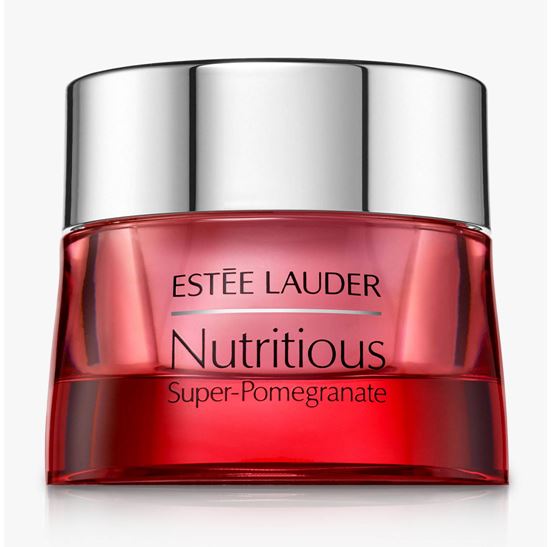 ESTEE LAUDER Nutritious Super-Pomegranate Radiant Energy Eye Jelly 15 ml. ใหม่ล่าสุด เจลบำรุงผิวบริเวณรอบดวงตาที่ให้ความเย็นสดชื่นเป็นพิเศษ เข้าซึมซายสู่ผิวอย่างรวดเร็ว ช่วยปลุกผิวที่เหนื่อยล้าให้กลับมาสดชื่น และมีชีวิตชีวา ทรงพลังด้วย Pomegra