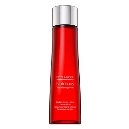 ESTEE LAUDER Nutritious Super-Pomegranate Radiant Energy Lotion Intense Moist 200 ml. ใหม่ล่าสุด โลชั่นสูตรอุดมด้วยคุณประโยชน์ให้ผิวชุ่มชื่นนุ่มสบาย ผิวได้ดื่มด่ำประสิทธิภาพสูงจากส่วนผสม Pomegranate8 Complex ลิขสิทธิ์ของเอสเต ลอเดอร์ ที่เติมกา