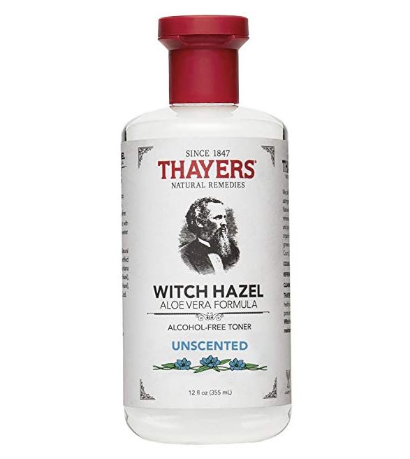Thayers Unscented Witch Hazel Toner 355 ml. โทนเนอร์จากธรรมชาติปรับสภาพผิวสูตรไม่มีกลิ่น เหมาะสำหรับผิวผสม หรือผิวบอบบางแพ้ง่าย ด้วยคุณค่าสารสกัดจาก Witch Hazel และ Aloe Veraช่วยปลอบประโลมผิวอย่างอ่อนโยน รักษาความนุ่ม ชุ่มชื่นผิว ลดปัญหาสิว จุ