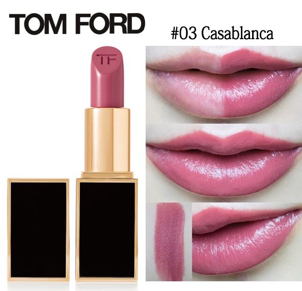 **พร้อมส่ง**Tom Ford Lip Color #03 Casablanca 3 g. ลิปสติกเนื้อครีม ที่มีความทึบแสงสูงสามารถกลบสีเดิมของริมฝีปากได้ 100%พิกเม้นท์สีเข้มข้นเนื้อลิปนุ่ม เนียน ละเอียด เกลี่ยง่าย ทาออกมาแล้วให้สีเรียบเนียนสม่ำเสมอและไม่เป็นคราบระหว่างวัน