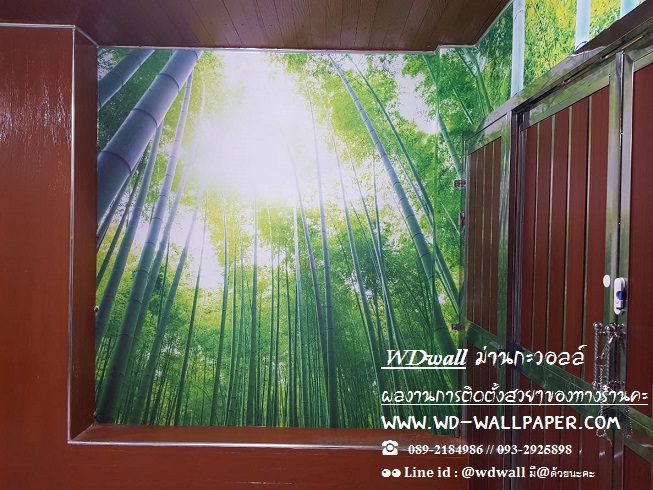 wd2 ตกแต่งผนังบ้านด้วย wallpaperติดผนัง By wdwall2