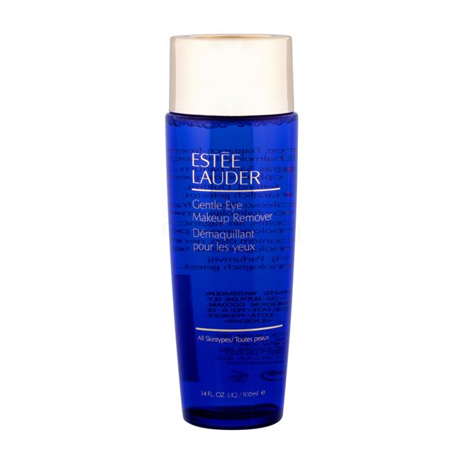 Estee Lauder Gentle Eye Makeup Remover 100 ml. โลชั่นเช็ดเครื่องสำอางบริเวณรอบดวงตา ทำความสะอาดคราบ อายแชโดว์ อายไลนเนอร์ มาสคาร่า ไพรเมอร์ ทั้งชนิดกันน้ำและติดทน ได้หมดจดอย่างอ่อนโยน เหลือไว้แต่ความชุ่มชื้น โดยไม่ก่อให้เกิดการระคายเคืองผิว ด้