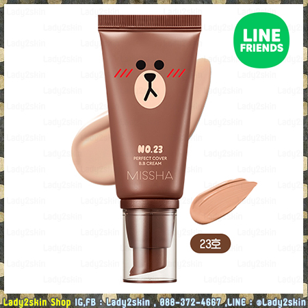 (23 )Misha (Line Friends Edition) Perfect Cover BB Cream SPF42 PA +++