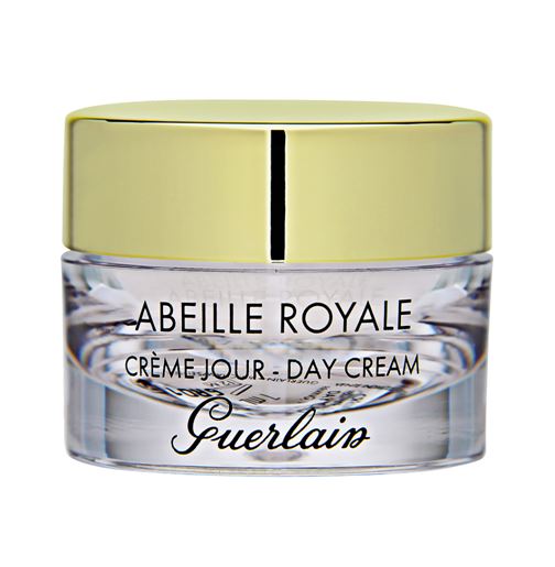 GUERLAIN Abeille Royale Day Cream ขนาดทดลอง 7 ml. ครีมบำรุงผิวหน้าล้ำลึกสำหรับกล่างวันเข้าฟื้นบำรุงผิวให้มีความกระจ่างใส ลดเลือนริ้วรอย ช่วยให้ผิวกระชับขึ้นอย่างสังเกตเห็นได้กลิ่นหอมหวานละมุนจากน้ำผึ้ง ผสานกับกลิ่นดอกไม้หอม และสมุนไพรสดด้วยเนื