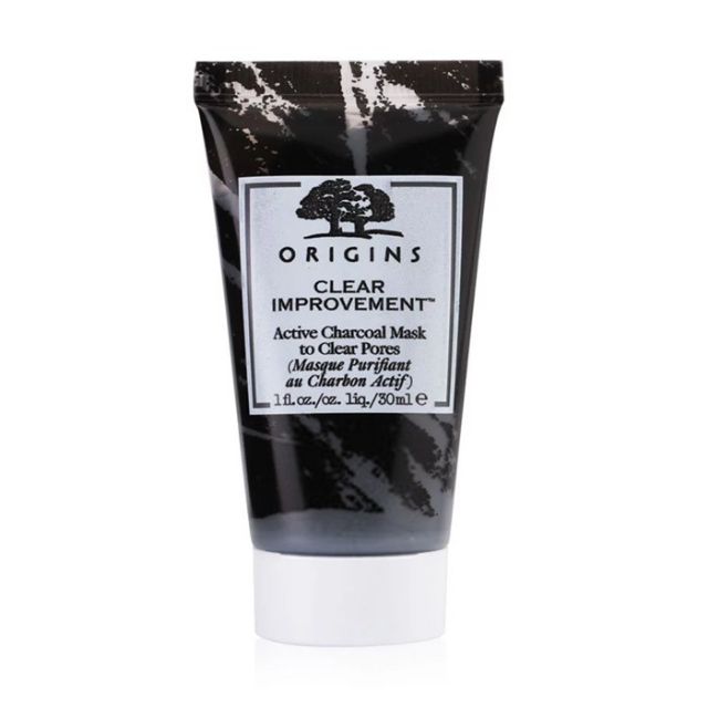 *พร้อมส่ง*Origins Clear Improvement Active Charcoal Mask ขนาดทดลอง 30ml. มาส์กถ่านที่ช่วยลดการอุดตันของรูขุมขนและช่วยลดความมันบนใบหน้าและช่วยดูดสิ่งสกปรกบนใบหน้า ช่วยให้ผิวสะอาด และเปิดรับการบำรุงในขั้นตอนถัดไปได้ดียิ่งขึ้น